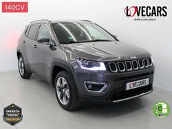 Gris Usado 2020 Jeep Compass Limited SUV | 17.700 € (Precio justo)