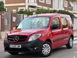 Rojo Usado 2016 Mercedes Citan 109 Familiar | 10.500 € (Precio justo)