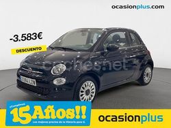 Negro Usado 2022 Fiat 500C Dolcevita Descapotable | 11.100 € (Precio justo)