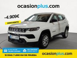 Blanco Usado 2023 Jeep Compass Longitude SUV | 27.490 € (Precio justo)