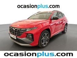 Rojo Usado 2023 Hyundai Tucson N Line SUV | 22.446 € (Precio justo)