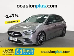 Gris Usado 2021 Mercedes B180 Monovolumen | 26.750 € (Precio justo)