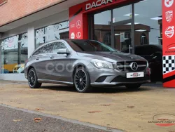 Gris / plata Usado 2016 Mercedes CLA200 Shooting Brake AMG line Familiar | 21.950 € (Caro)