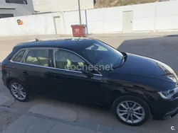 Negro Usado 2015 Audi A3 Sportback Attraction Berlina | 13.800 € (Buen precio)