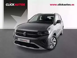 Gris Usado 2024 VW T-Cross Life SUV | 19.700 € (Precio justo)