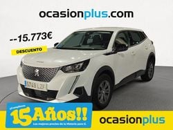 Blanco Usado 2022 Peugeot e-208 Active Utilitario | 16.980 € (Precio justo)