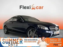 Azul Usado 2016 Mercedes C220 Coupe | 25.790 € (Precio justo)