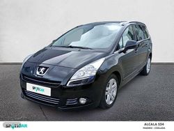 Negro Usado 2014 Peugeot 5008 Style Monovolumen | 9900 € (Precio justo)