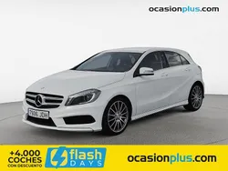 Blanco Usado 2015 Mercedes A180 AMG line Utilitario | 16.150 € (Precio justo)