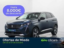 Azul Usado 2021 Peugeot 3008 GT SUV | 19.990 € (Precio justo)