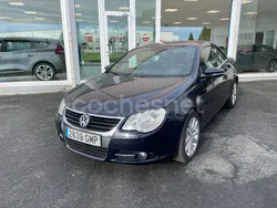 Azul Usado 2009 VW Eos Descapotable | 8990 € (Un poco caro)