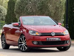 Granate Usado 2013 VW Golf Cabriolet Descapotable | 17.900 € (Caro)