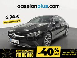Negro Usado 2020 Mercedes CLA180 Berlina | 27.450 € (Precio justo)