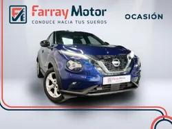 Azul Usado 2021 Nissan Juke Acenta SUV | 16.400 € (Precio justo)
