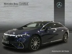 Azul sodalita Usado 2022 Mercedes EQS580 Edition Berlina | 83.900 €