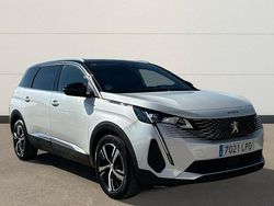 Azul Usado 2021 Peugeot 5008 GT Monovolumen | 20.500 € (Precio justo)