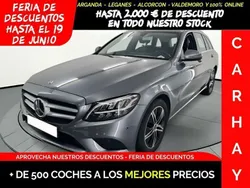 Gris Usado 2019 Mercedes C200 Avantgarde Familiar | 21.990 € (Buen precio)
