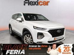 Blanco Usado 2019 Hyundai Santa Fe SUV | 24.490 € (Precio justo)