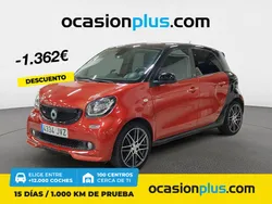 Rojo Usado 2017 Smart ForFour Brabus Berlina | 15.980 € (Precio justo)