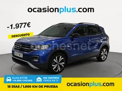 Azul Usado 2023 VW T-Cross Sportline SUV | 21.750 € (Precio justo)