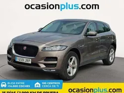 Beige Usado 2016 Jaguar F-Pace Portfolio SUV | 18.450 € (Super precio)