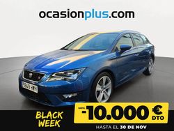 Azul Usado 2014 Seat Leon FR Monovolumen | 12.790 € (Precio justo)
