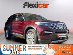 Granate Usado 2022 Ford Explorer Platinum SUV | 48.490 € (Buen precio)