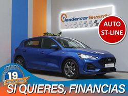 Azul Usado 2023 Ford Focus ST-Line Berlina | 18.700 € (Precio justo)