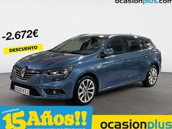 Azul Usado 2019 Renault Mégane GrandTour Zen Familiar | 12.864 € (Precio justo)