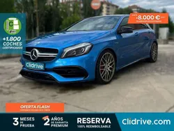 Azul Usado 2016 Mercedes A45 AMG AMG Berlina | 30.490 € (Precio justo)