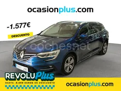 Azul Usado 2021 Renault Mégane GrandTour Zen Familiar | 16.850 € (Precio justo)