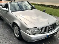 744 plata brillante Usado 1999 Mercedes SL500 Descapotable | 39.900 €
