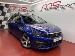 Azul Usado 2017 Peugeot 308 GT-line Familiar | 13.900 € (Un poco caro)