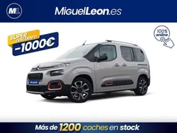 Beige Usado 2021 Citroën Berlingo Shine Monovolumen | 17.985 € (Un poco caro)