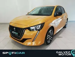 Amarillo Usado 2023 Peugeot 208 Allure Utilitario | 16.990 € (Precio justo)