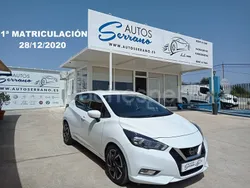 Blanco Usado 2021 Nissan Micra Acenta Utilitario | 12.950 € (Precio justo)