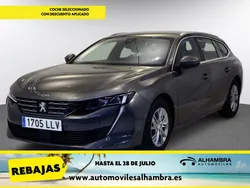 Gris Usado 2021 Peugeot 508 Business-Line Familiar | 13.240 € (Buen precio)