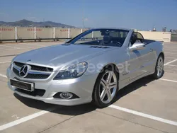 Gris / plata Usado 2009 Mercedes SL350 Descapotable | 29.900 € (Precio justo)