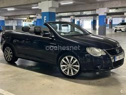Azul Usado 2008 VW Eos Descapotable | 4500 € (Buen precio)