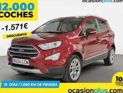 Rojo Usado 2019 Ford Ecosport Titanium SUV | 14.810 € (Precio justo)