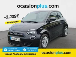 Negro Usado 2022 Fiat 500e Action Utilitario | 12.700 € (Precio justo)