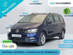 Azul Usado 2020 VW Sharan Advance Monovolumen | 21.890 € (Precio justo)