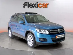 Azul Usado 2015 VW Tiguan SUV | 12.990 € (Precio justo)