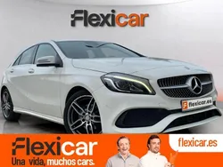 Blanco Usado 2017 Mercedes A200 AMG line Utilitario | 19.990 € (Precio justo)
