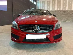 Rojo Usado 2014 Mercedes A200 AMG line Utilitario | 20.900 € (Un poco caro)