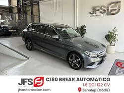Gris Usado 2020 Mercedes C180 Familiar | 21.900 € (Buen precio)