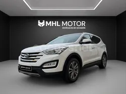 Blanco Usado 2016 Hyundai Santa Fe SUV | 17.480 € (Precio justo)