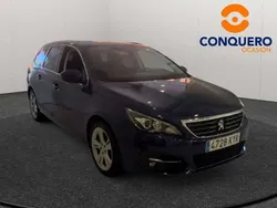 Azul Usado 2019 Peugeot 308 Allure Familiar | 11.350 € (Buen precio)