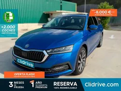 Azul Usado 2024 Skoda Octavia Selection Familiar | 27.990 € (Precio justo)