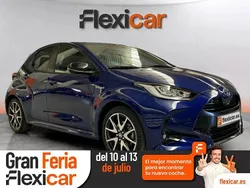 Azul Usado 2021 Toyota Yaris Hybrid Active Berlina | 18.490 € (Precio justo)